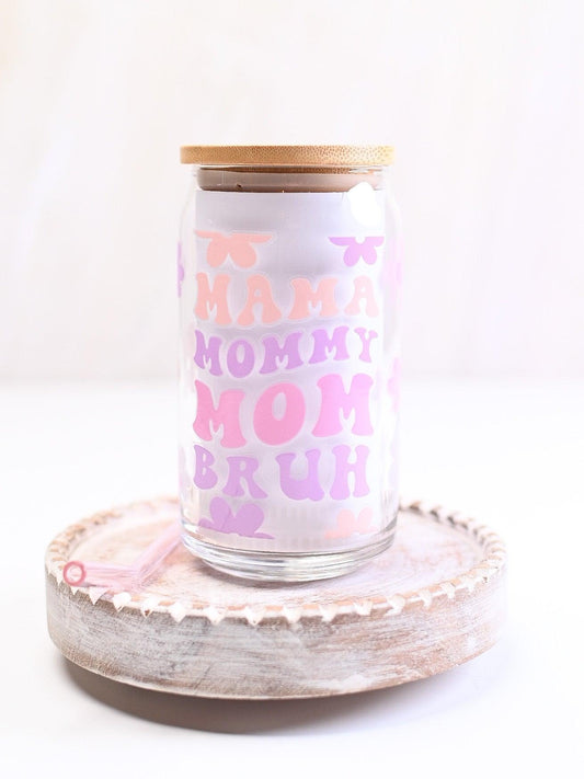 Mom Affirmations Libby Glass Cup – Unique Padilla Designs