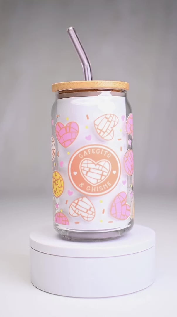 Concha y Cafe Libby Glass Cup – Unique Padilla Designs